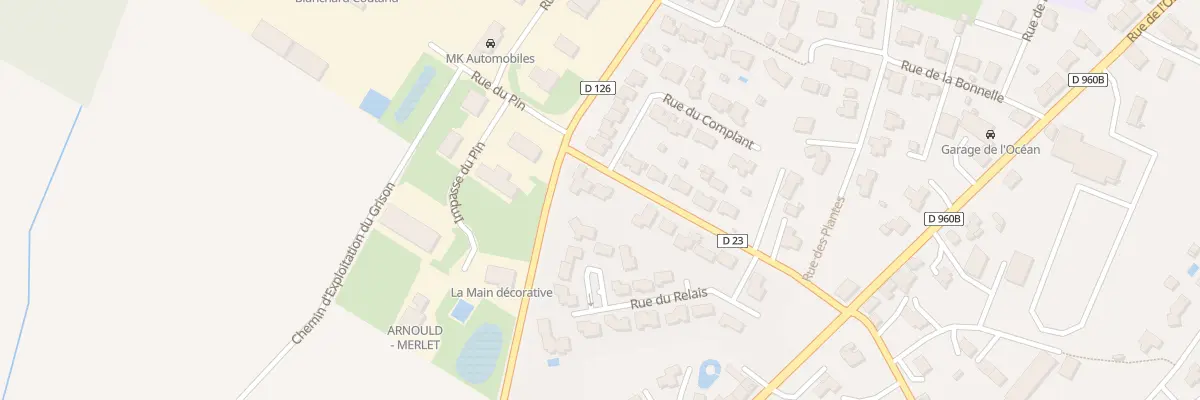 Plan du 21 Rue du bouchaud à Saint-Prouant