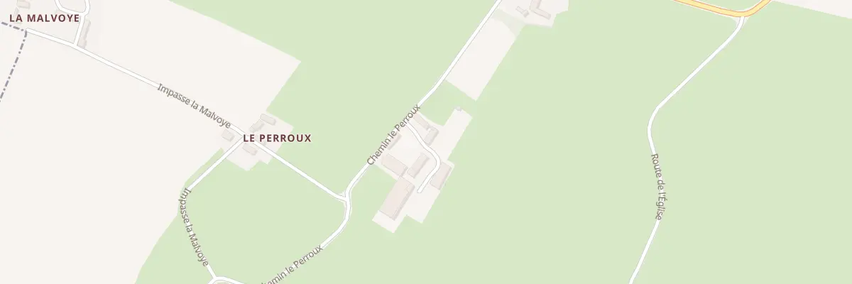 Plan du 5033 Le Perroux à Bricqueville