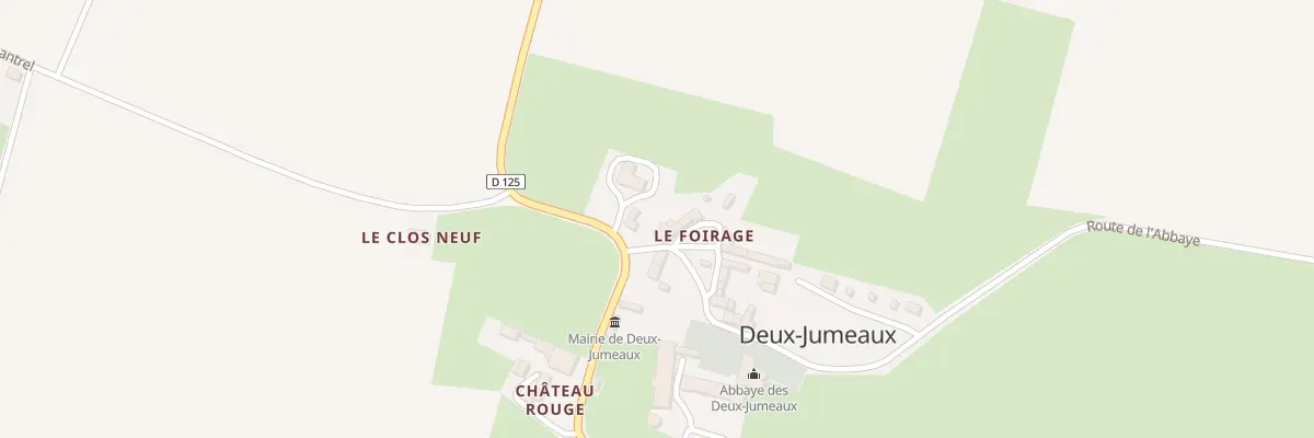 Plan du 5015 Le Foirage à Deux-Jumeaux