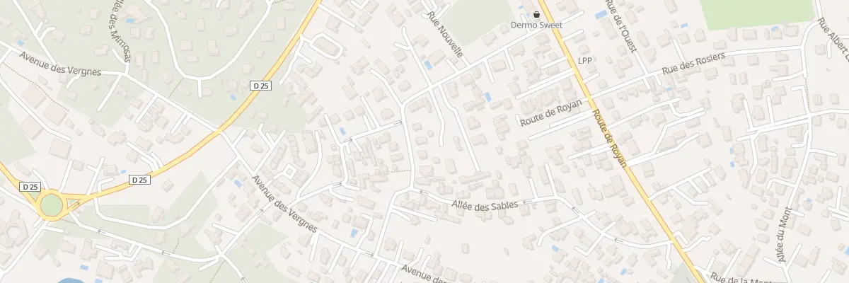 Plan du 20 Rue Nouvelle à Meschers-sur-Gironde