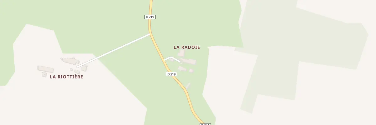 Plan du 5080 La Radoie à Bouillé-Ménard