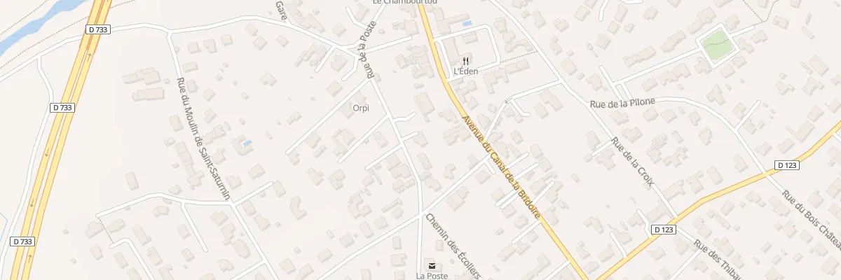 Plan du 18 Rue de la Poste à Saint-Agnant