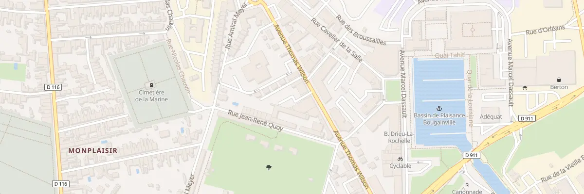 Plan du 38 Av Wilson à Rochefort