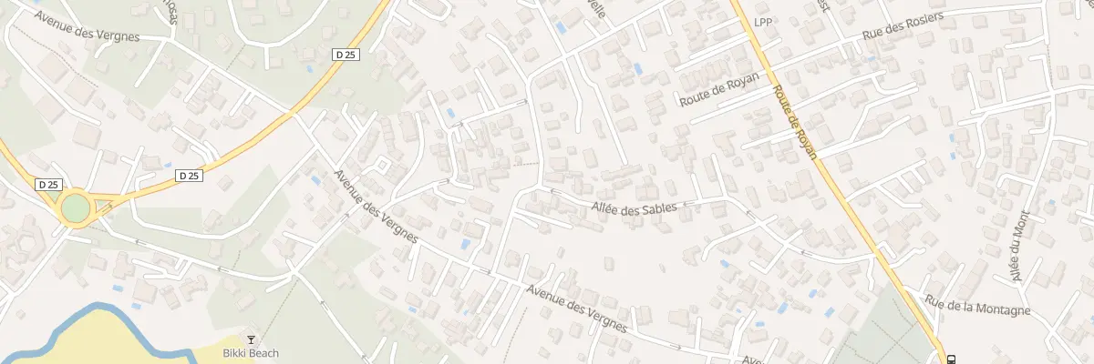 Plan du 14 Rue Nouvelle à Meschers-sur-Gironde