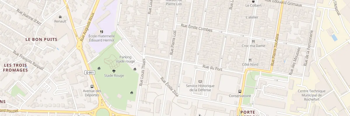 Plan du 194 Rue Pierre Loti à Rochefort