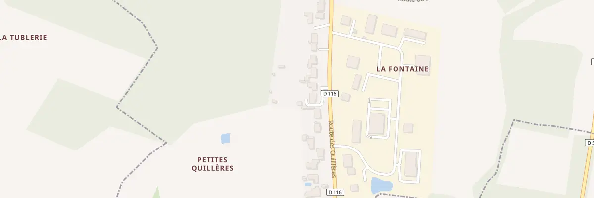 Plan du 20 Rte des Ouillieres à Breuil-Magné