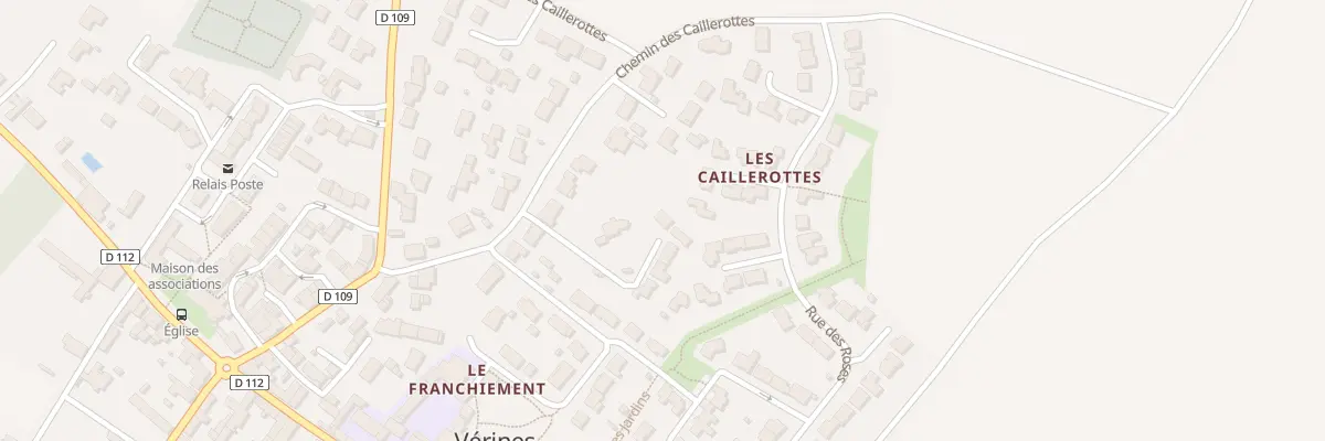 Plan du 8A Che des Caillerottes à Vérines