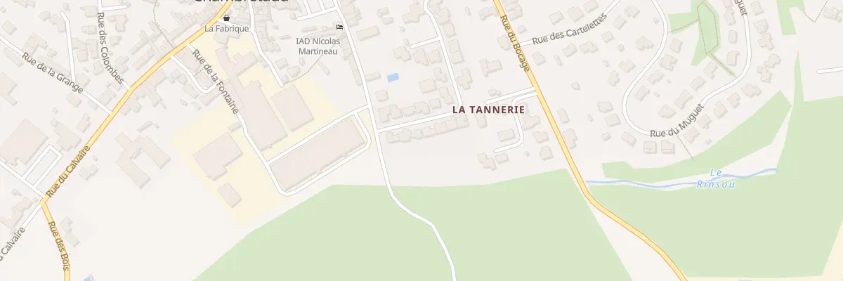 Plan du 6 Rue des maraîchers à Chanverrie