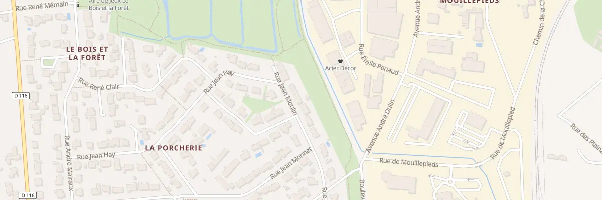 Plan du 71 Rue Jean Moulin à Rochefort