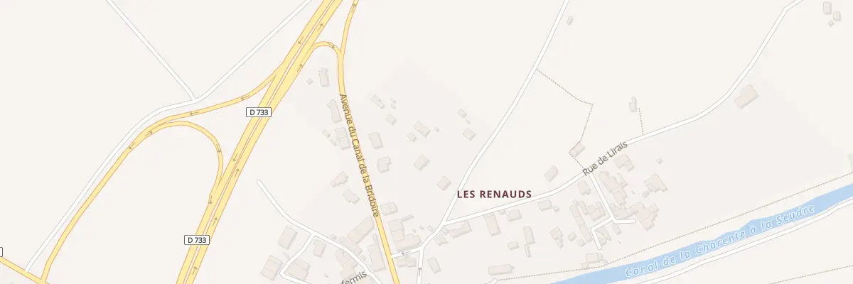 Plan du 7 Rue du Stade à Saint-Agnant