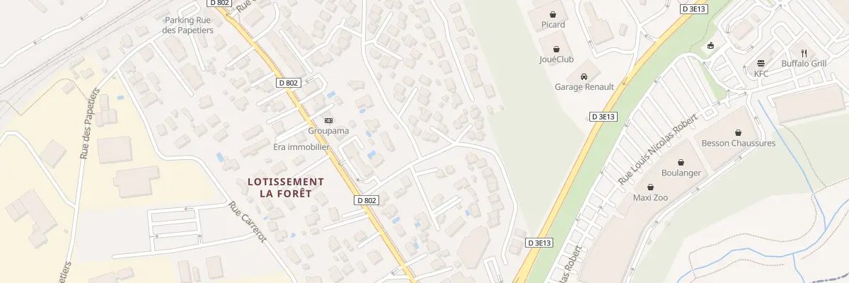 Plan du 47 Rue Jean Moulin à Biganos