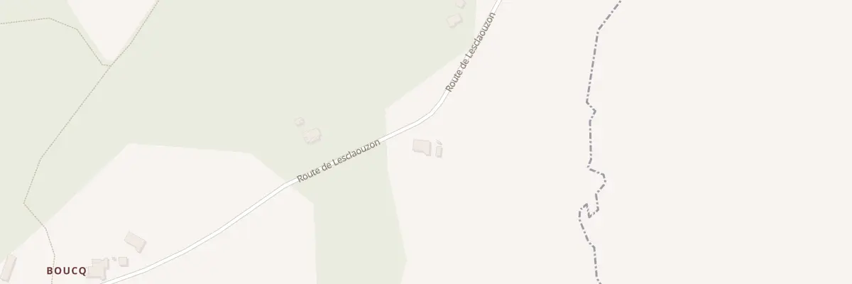 Plan du 666 Rte de Lesclaouzon à Labatut