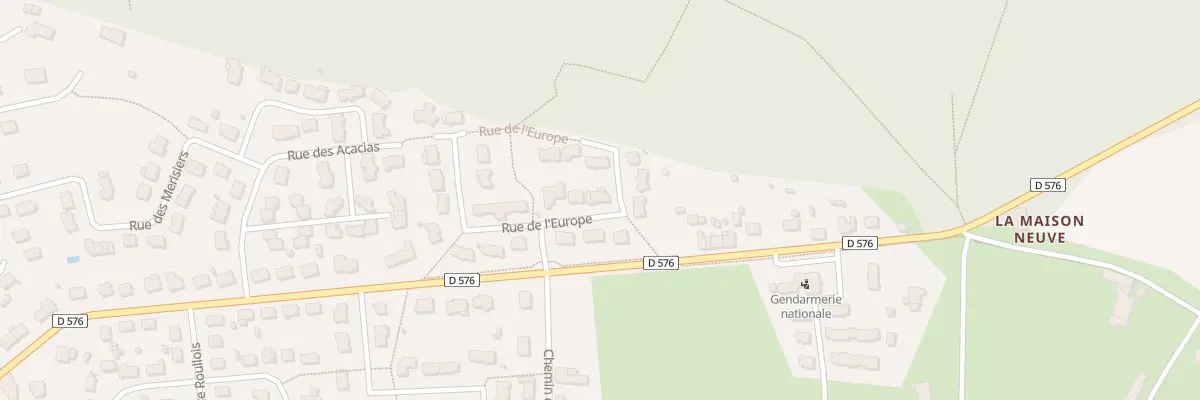 Plan du 18 Rue de l’Europe à Port-Brillet
