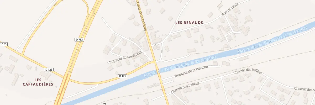 Plan du 46 Av du Canal de la Bridoire à Saint-Agnant