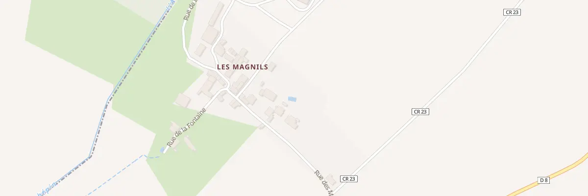 Plan du 15 Rue des magnils à La Chapelle-Thémer