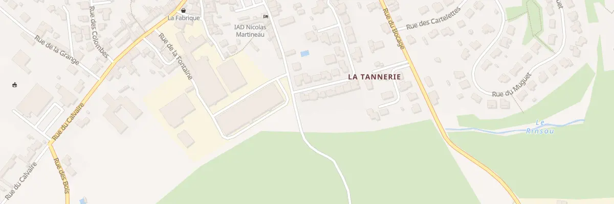 Plan du 2 Rue des maraîchers à Chanverrie