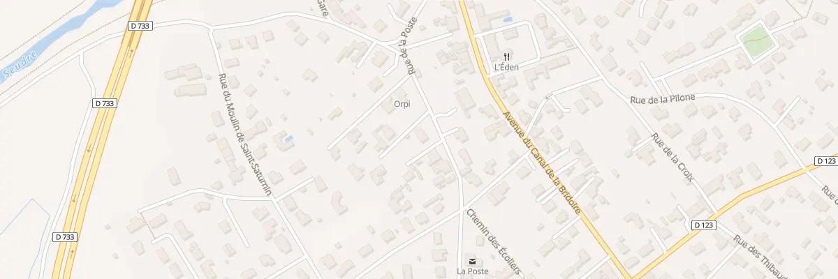 Plan du 27 Rue de la Poste à Saint-Agnant
