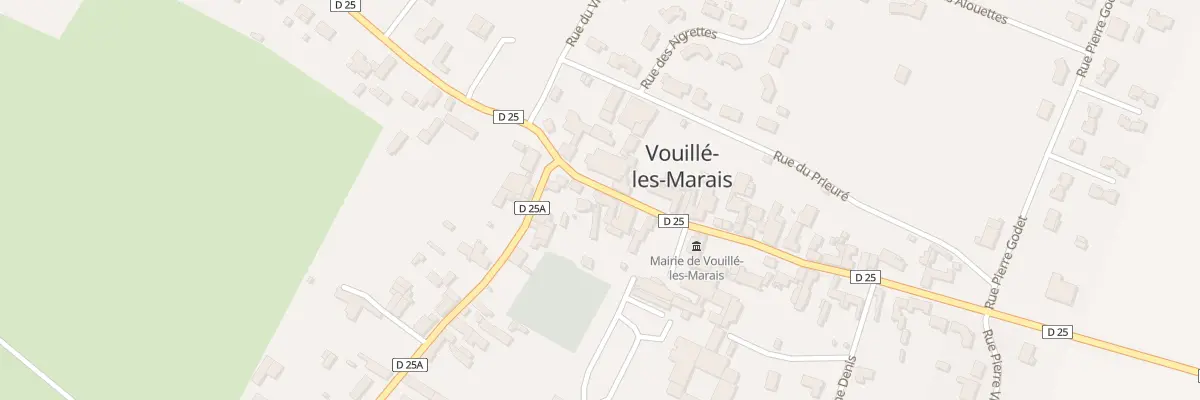 Plan du 12 Rue du huit mai 1945 à Vouillé-les-Marais