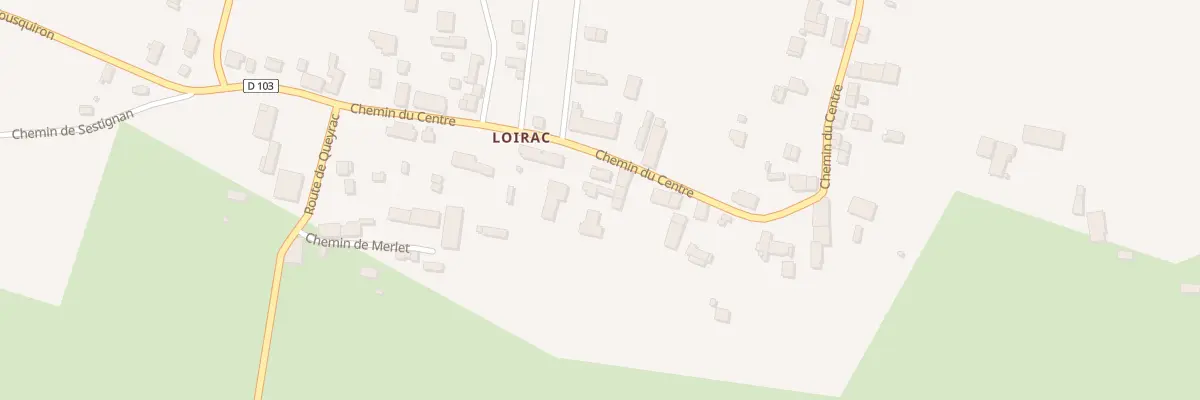 Plan du 42B Che du Centre à Jau-Dignac-et-Loirac