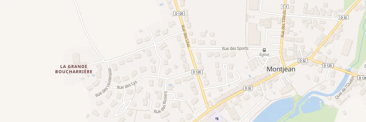 Plan du 11 Rue des Lilas à Montjean
