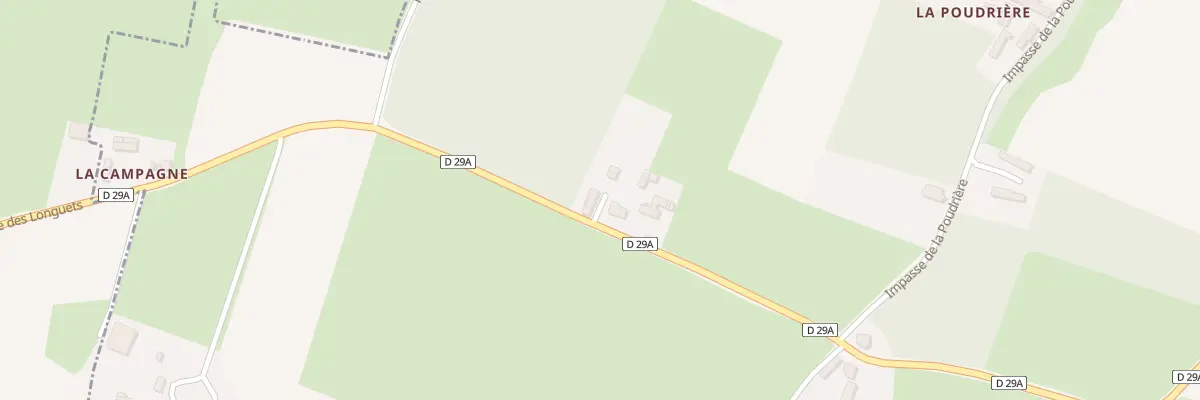 Plan du 5025 La Poudriere à Bricqueville