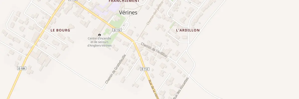 Plan du 2B Che de l’Ardillon à Vérines