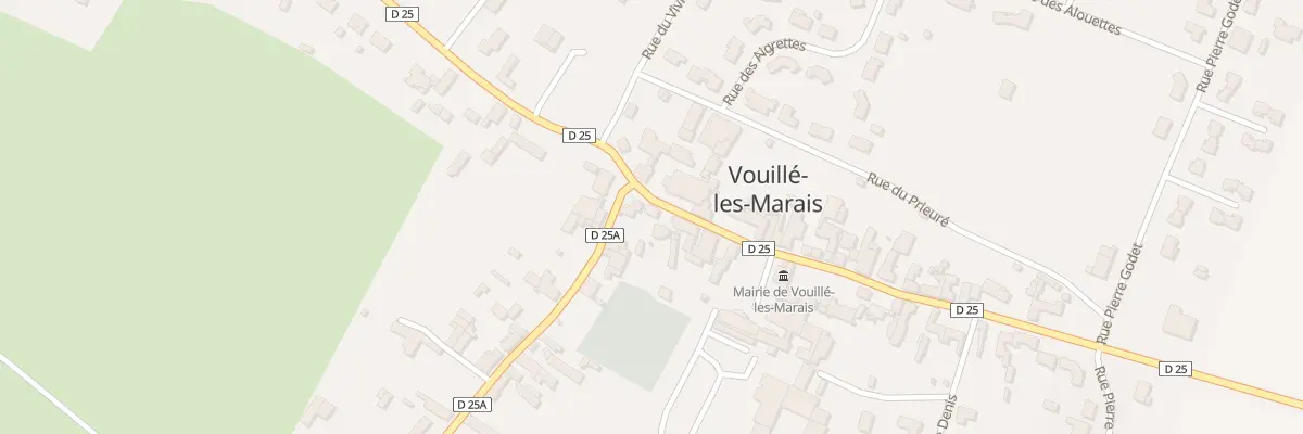 Plan du 4 Rue du huit mai 1945 à Vouillé-les-Marais