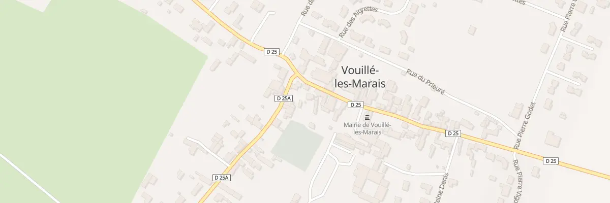 Plan du 6 Rue du huit mai 1945 à Vouillé-les-Marais