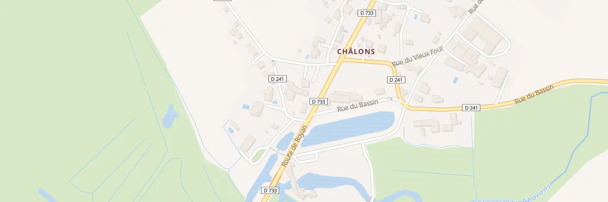 Plan du 60 Rte de Royan au Gua