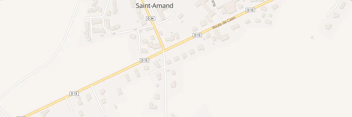 Plan du 26 Route de Caen à Saint-Amand-Villages