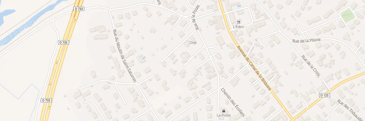 Plan du 31 Rue de la Poste à Saint-Agnant
