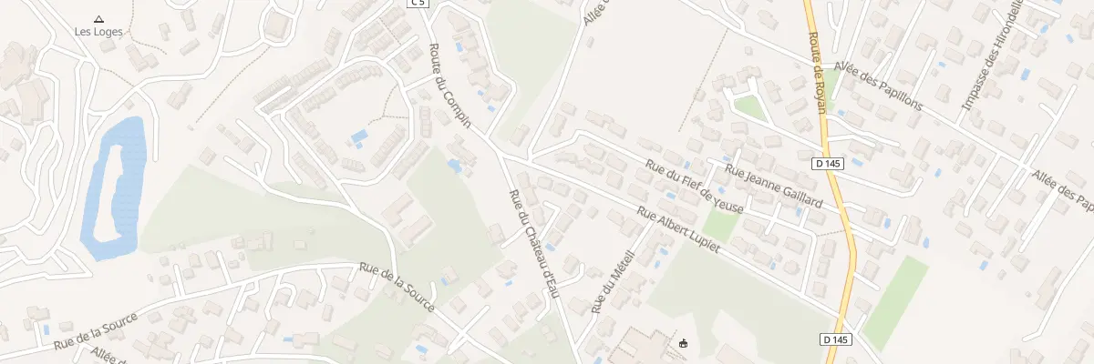 Plan du 1251 Rue Albert Lupiet à Meschers-sur-Gironde