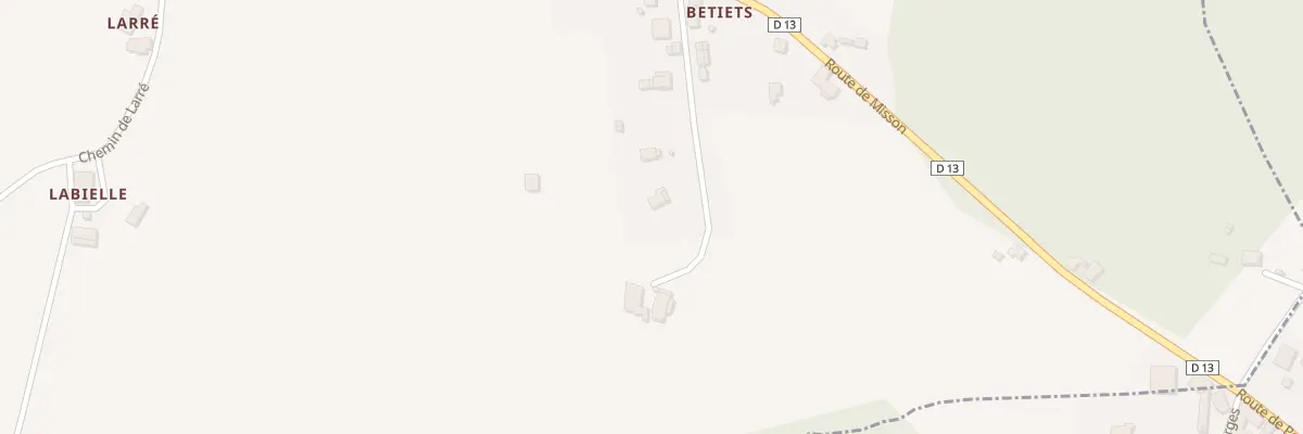 Plan du 174 Imp de Betiets à Pouillon