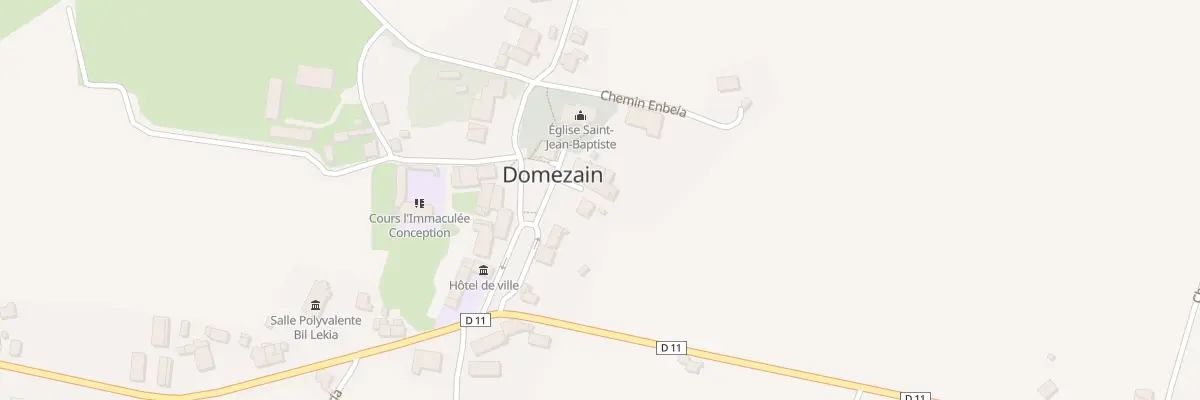 Plan du 50 Rue de l’Église à Domezain-Berraute