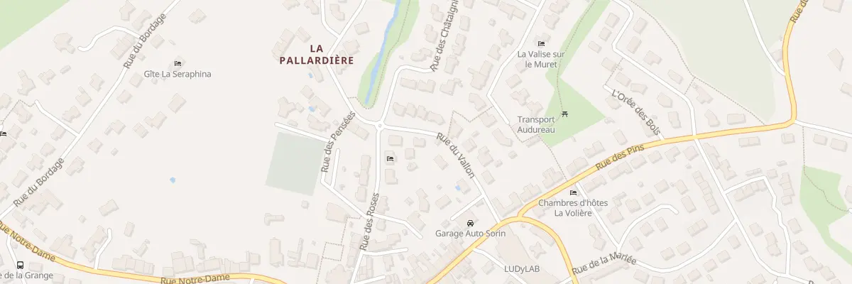 Plan du 3B Rue du vallon à Chanverrie