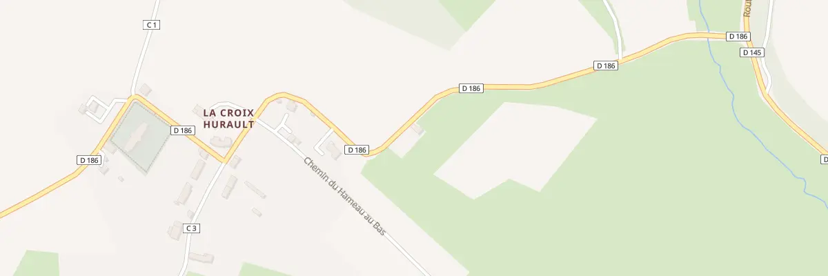 Plan du 400 Rte de la Croix Hurault à Sainte-Marguerite-d’Elle
