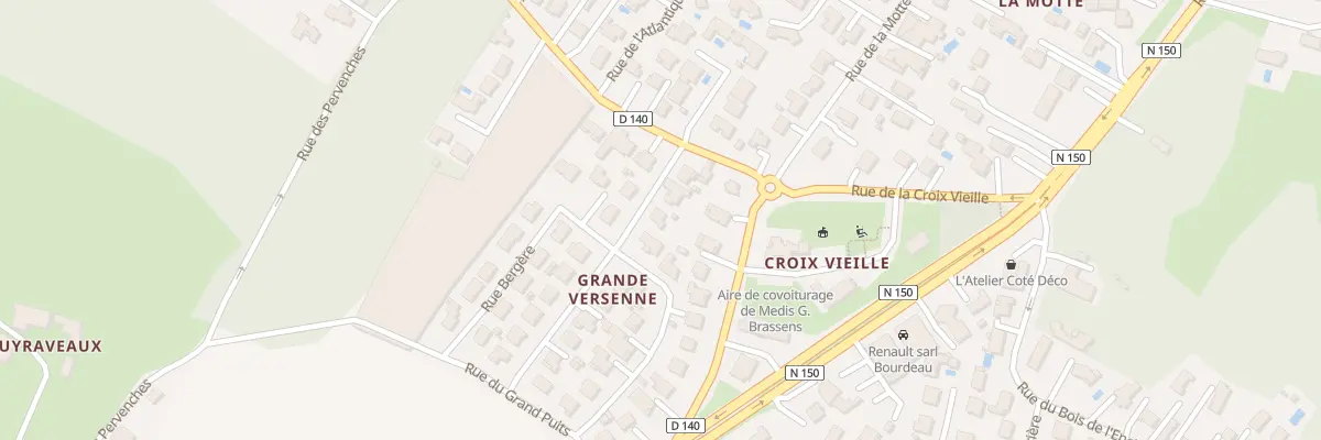 Plan du 11 Rue de la Grande Versenne à Médis