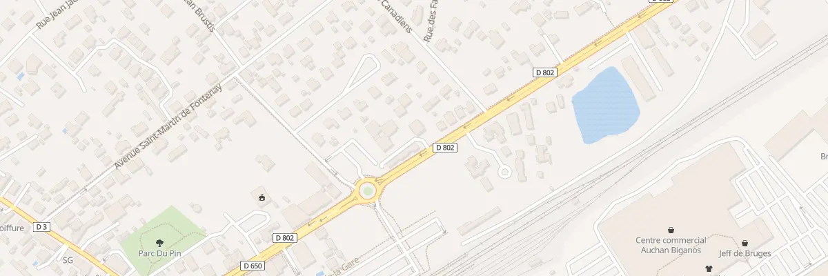 Plan du 119 Av de la Côte d’Argent à Biganos