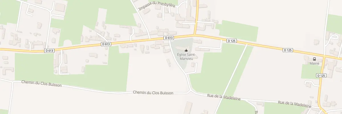 Plan du 2 Rue de la Madeleine à Longueville