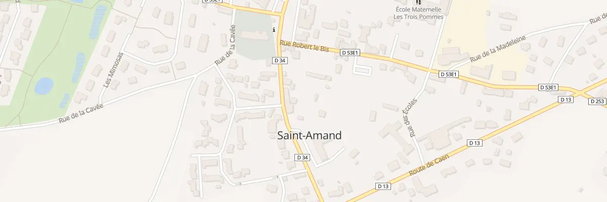 Plan du 11 Rue de la Mairie à Saint-Amand-Villages