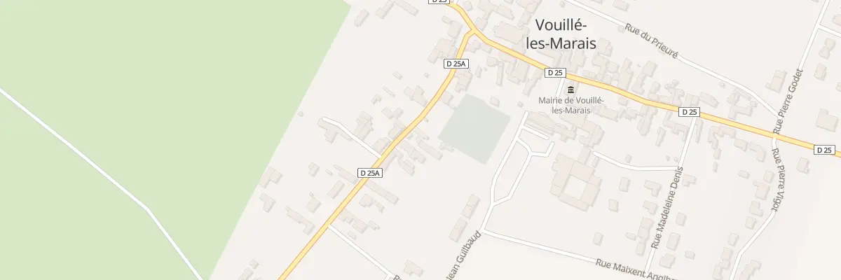 Plan du 5 Rue du port d’aisne à Vouillé-les-Marais