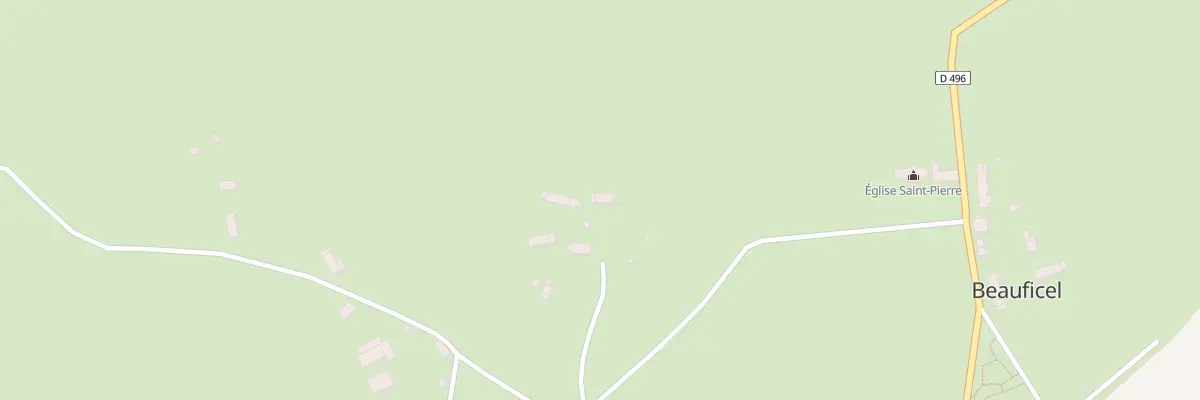 Plan du 2 Les Buttes à Beauficel