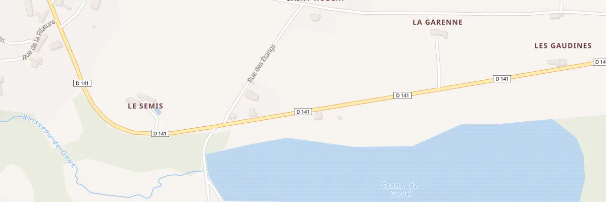 Plan du 11 La Briquetterie à Fougerolles-du-Plessis