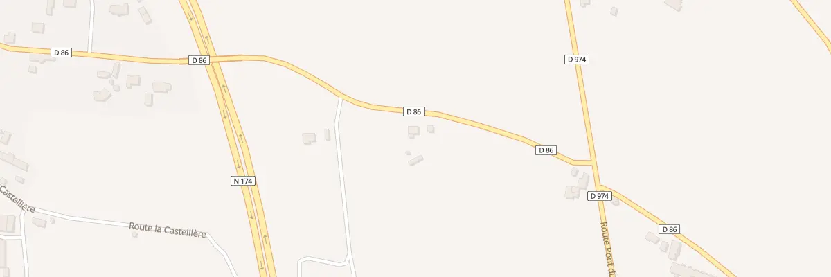 Plan du 64 Rte La Castelliere - Gieville à Torigny-les-Villes