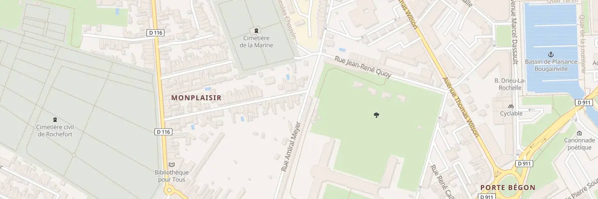 Plan du 2 Rue Constantin à Rochefort