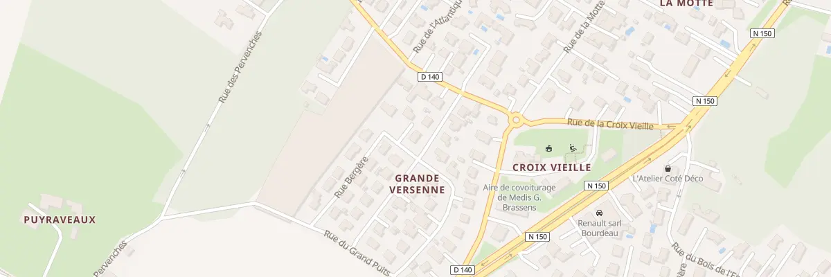 Plan du 14 Rue de la Grande Versenne à Médis