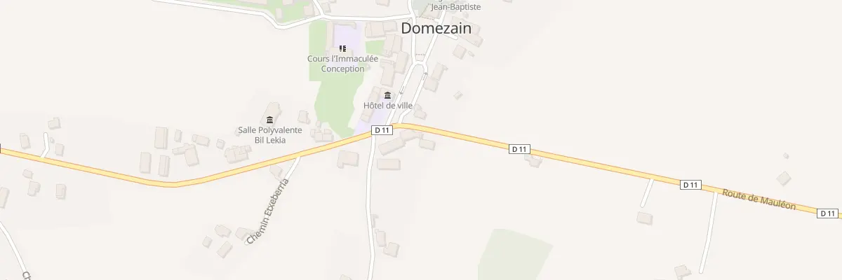 Plan du 5057 Elissatia à Domezain-Berraute