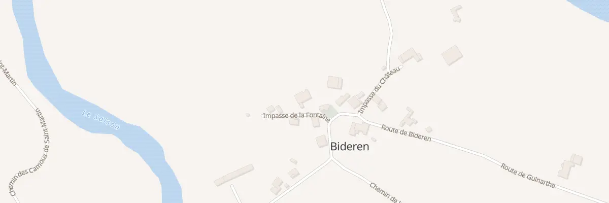 Plan du 2 Imp de la Fontaine à Autevielle-Saint-Martin-Bideren