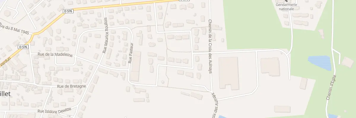 Plan du 22 Rue de la Grange à Port-Brillet