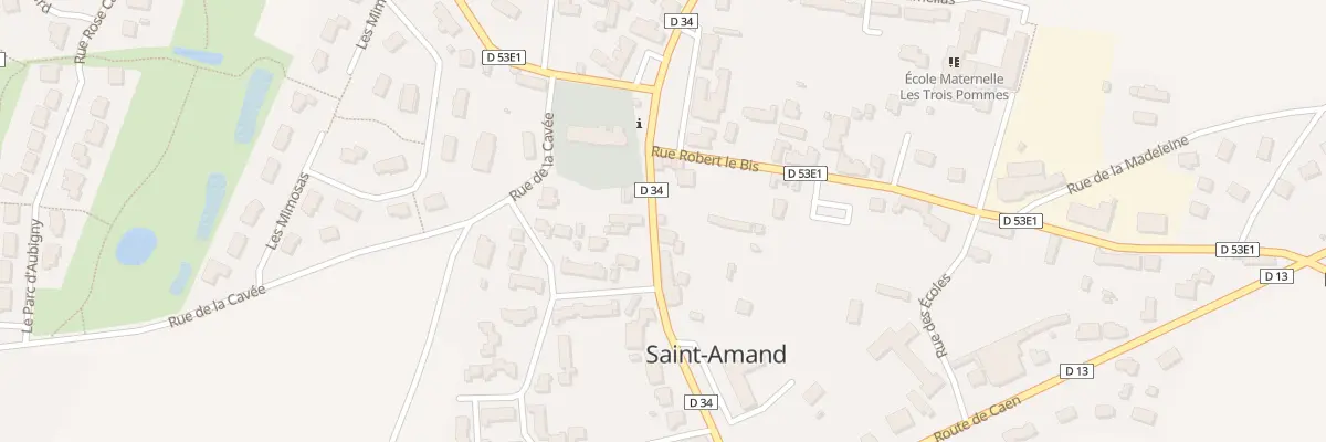 Plan du 5 Rue de la Mairie à Saint-Amand-Villages